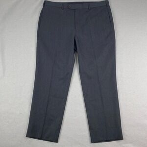 Brooks Brothers Pants Mens 40x29 Madison Wool Gray Casual Slacks Trousers